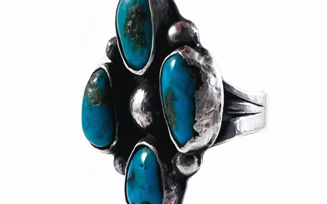 Great Early Turquoise Ring